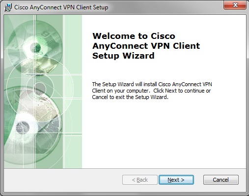 Instalace VPN klienta