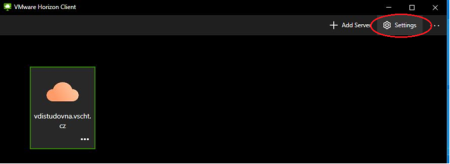 Kde hledat položku Nastavení