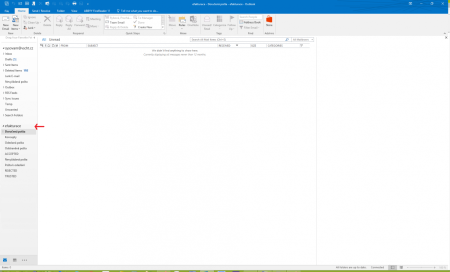Sdílená schránka v programu MS Outlook